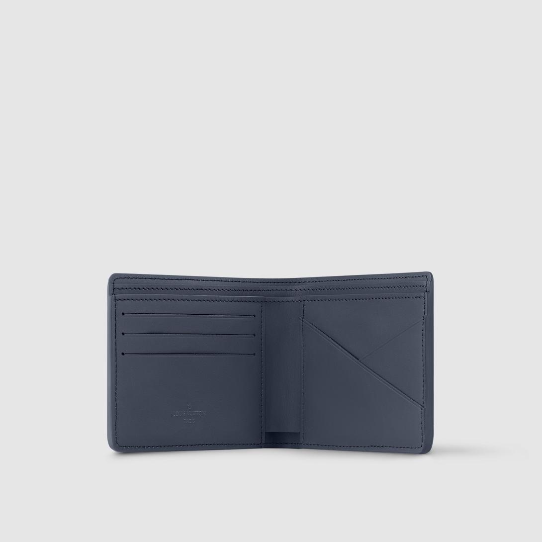 Ví Louis Vuitton Multiple Wallet Lv Aerogram Nam Xanh Navy